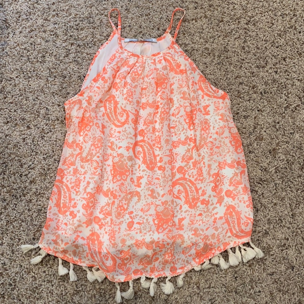 Pink, peach a cream camisole, XS